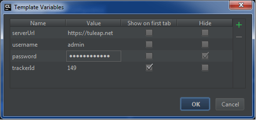 Add a trackerId variable